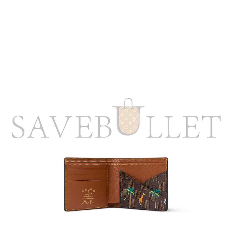 LOUIS VUITTON MULTIPLE WALLET X THE DARJEELING LIMITED N40870 (11.5*9*1.5cm)